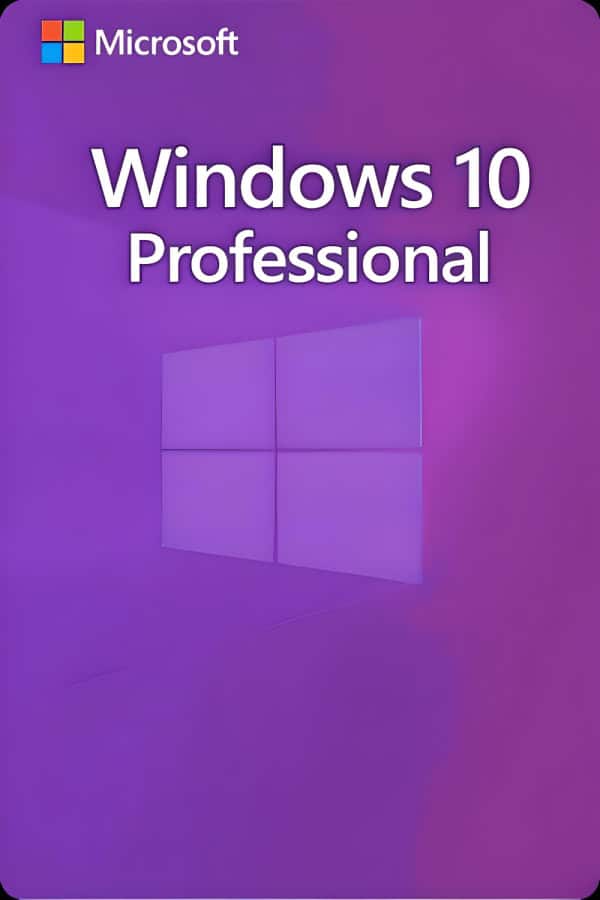 Microsoft Windows 10 Professional license for 3 PCs