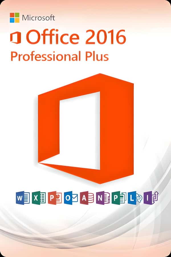 Microsoft Office 2016 Professional Plus license for 3 PCs