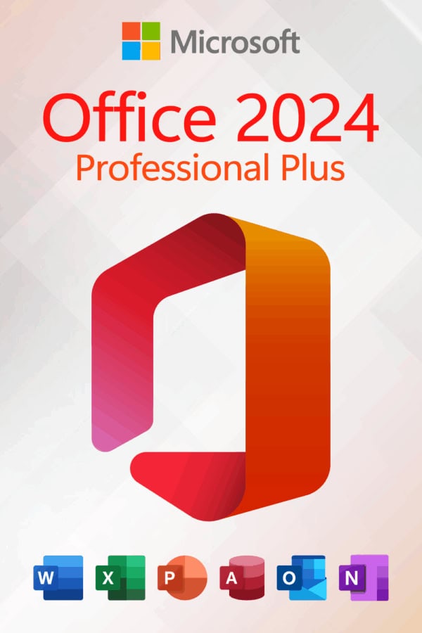 Microsoft Office 2024 Professional Plus LICENSE FOR 3 DEVICES